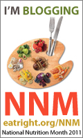 I'm Blogging National Nutrition Month